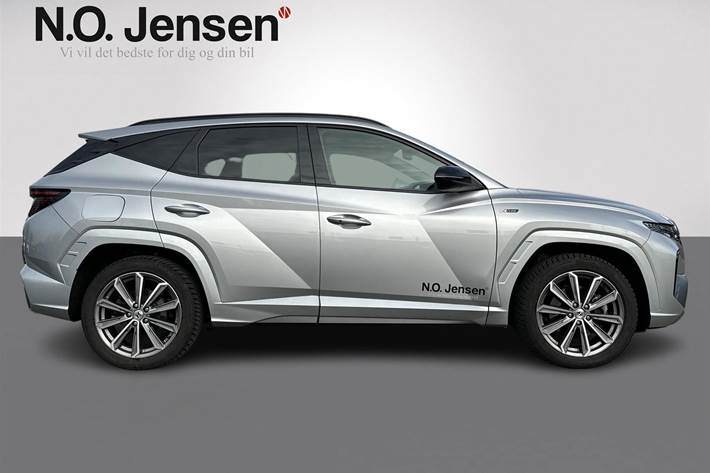 Sølv Hyundai Tucson fra 2021