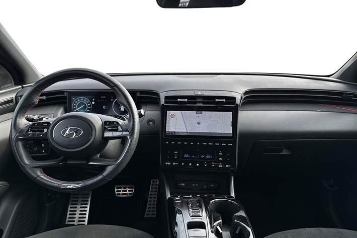 Sølv Hyundai Tucson fra 2021