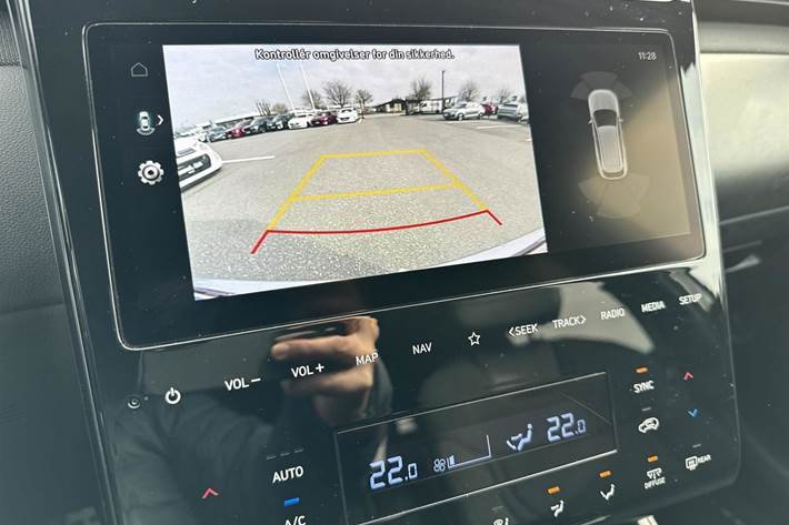 Sølv Hyundai Tucson fra 2021