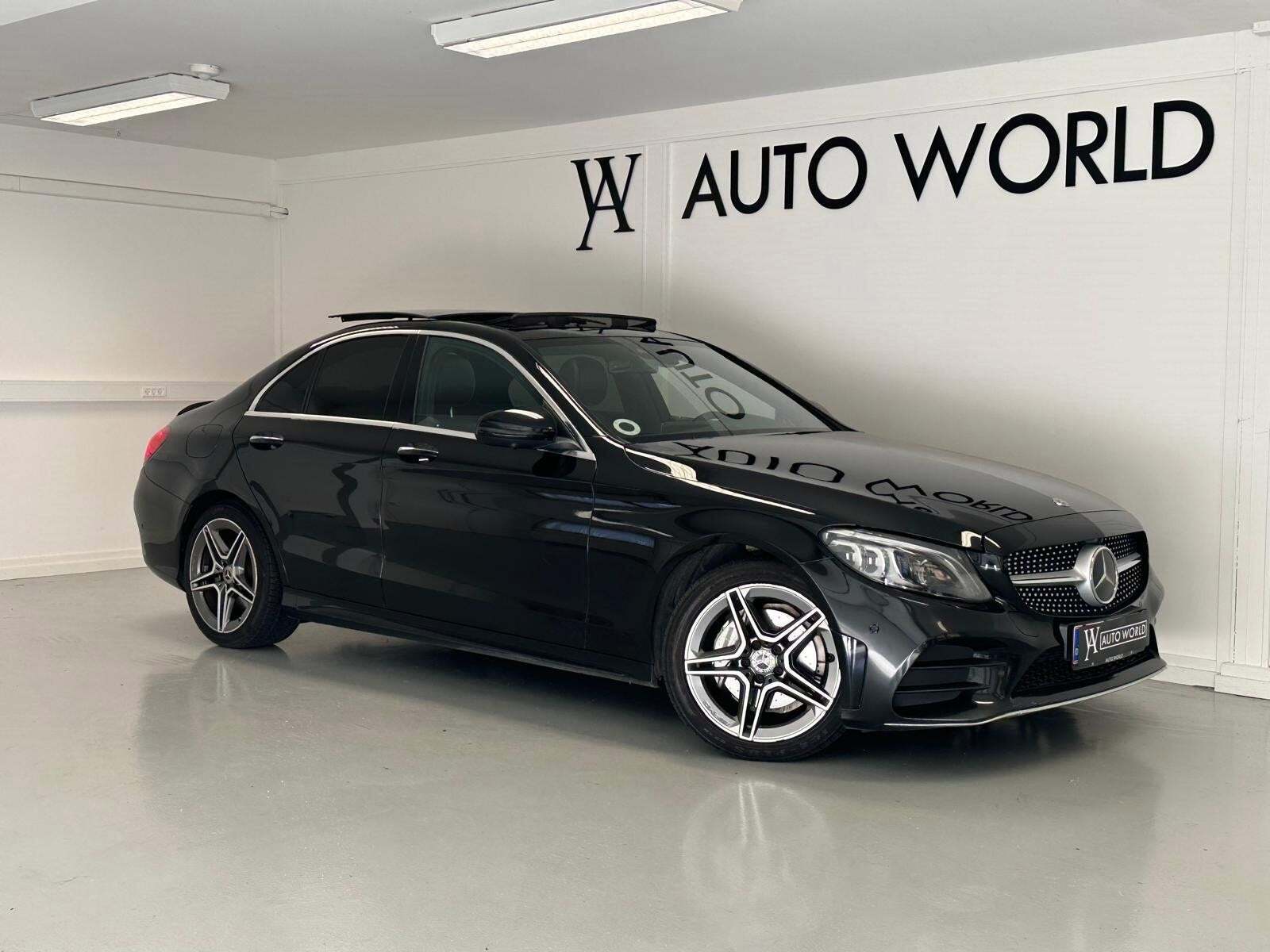 Sort Mercedes C220 d fra 2019