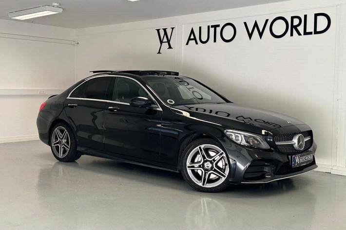 Sort Mercedes C220 d fra 2019
