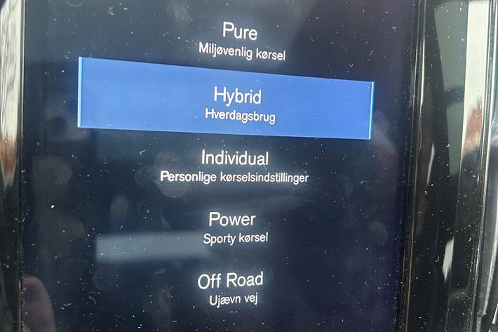 Sort Volvo XC60 fra 2019