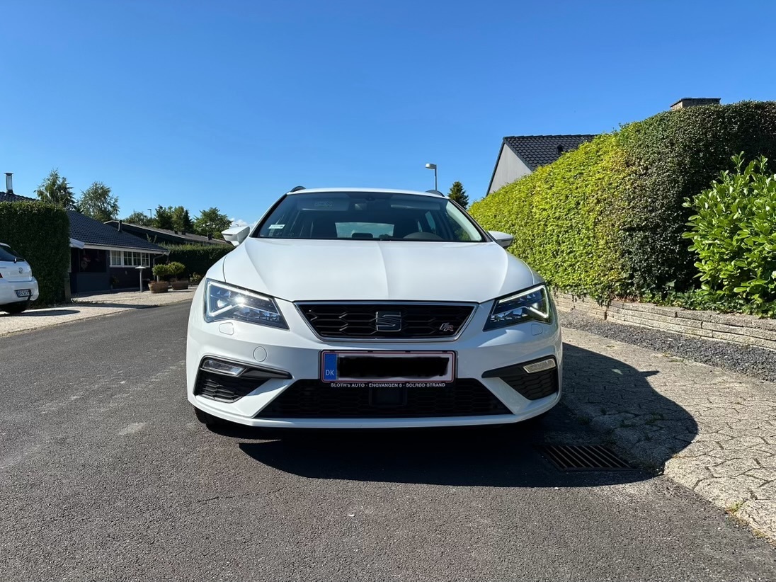 Hvid Seat Leon fra 2019