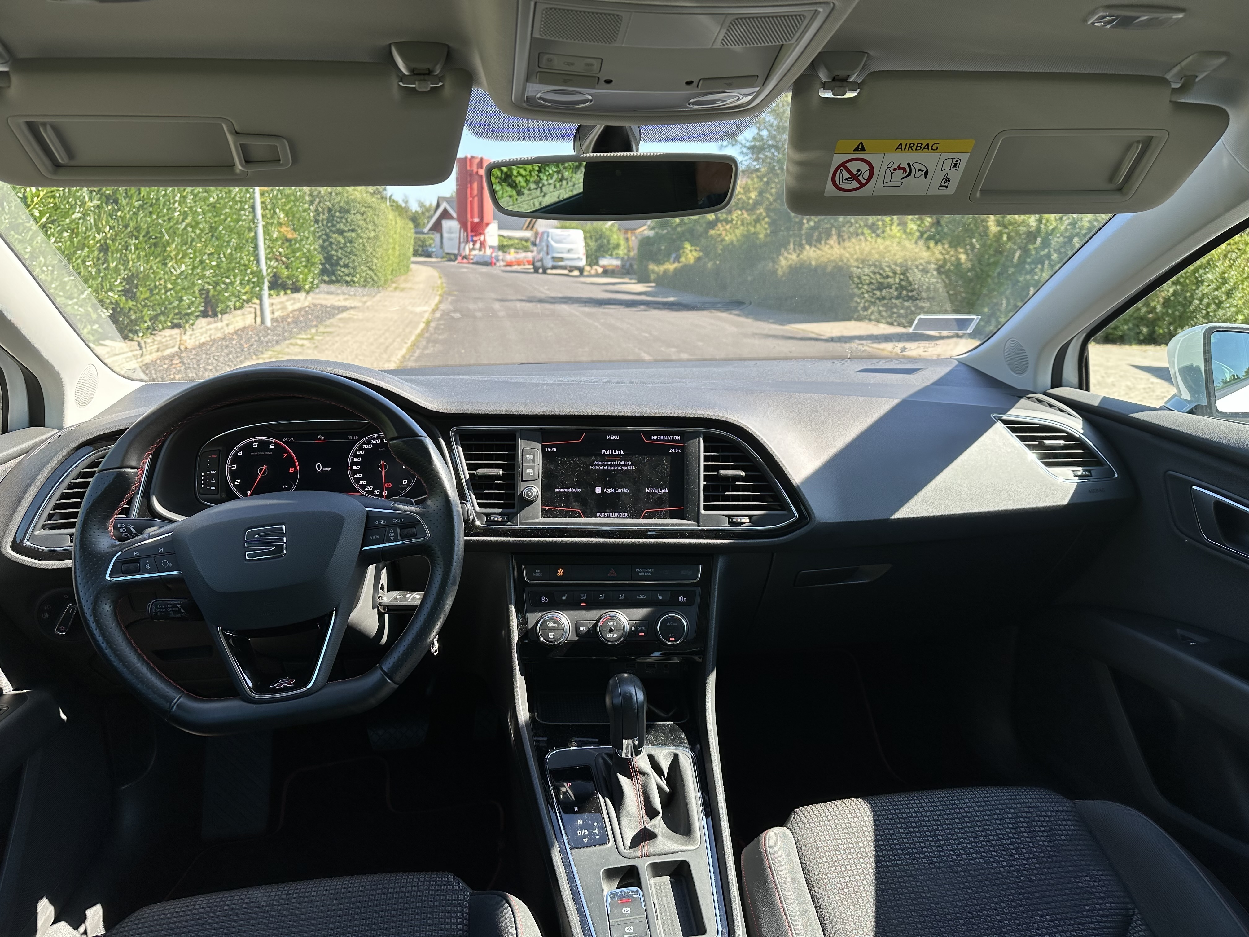 Hvid Seat Leon fra 2019