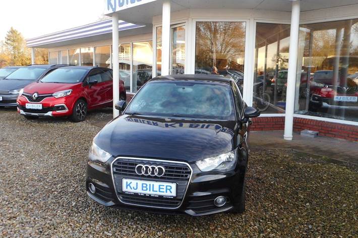 Sort Audi A1 fra 2013