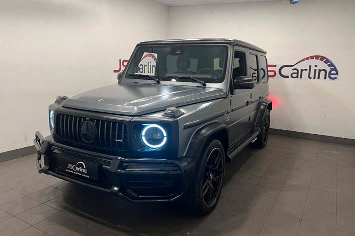 Grå Mercedes G63 fra 2020