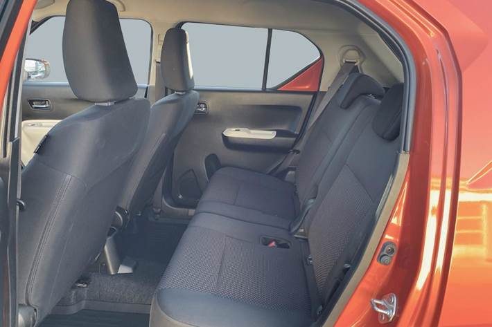 Orange Suzuki Ignis fra 2019