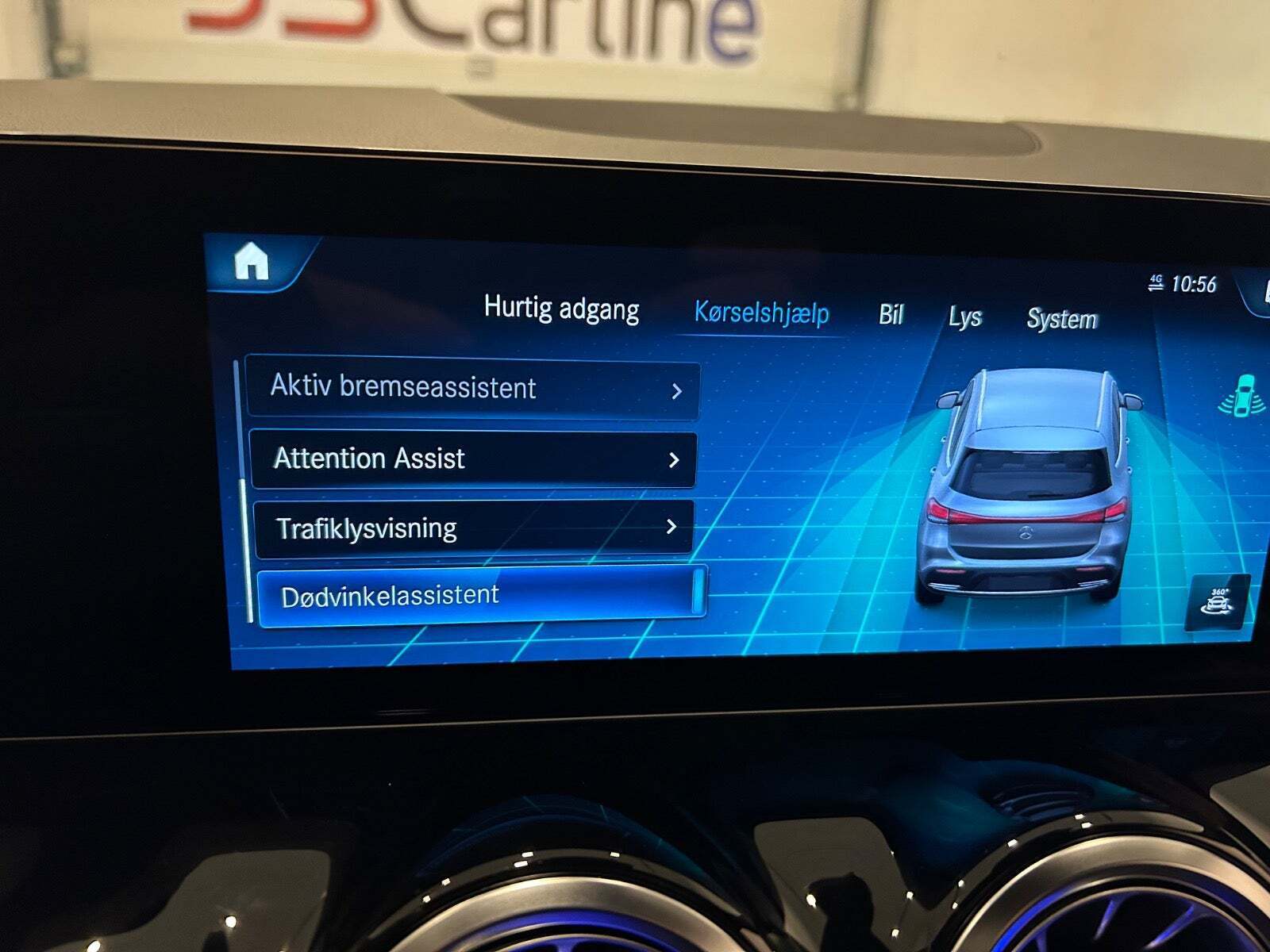 Grå Mercedes EQA250+ fra 2023