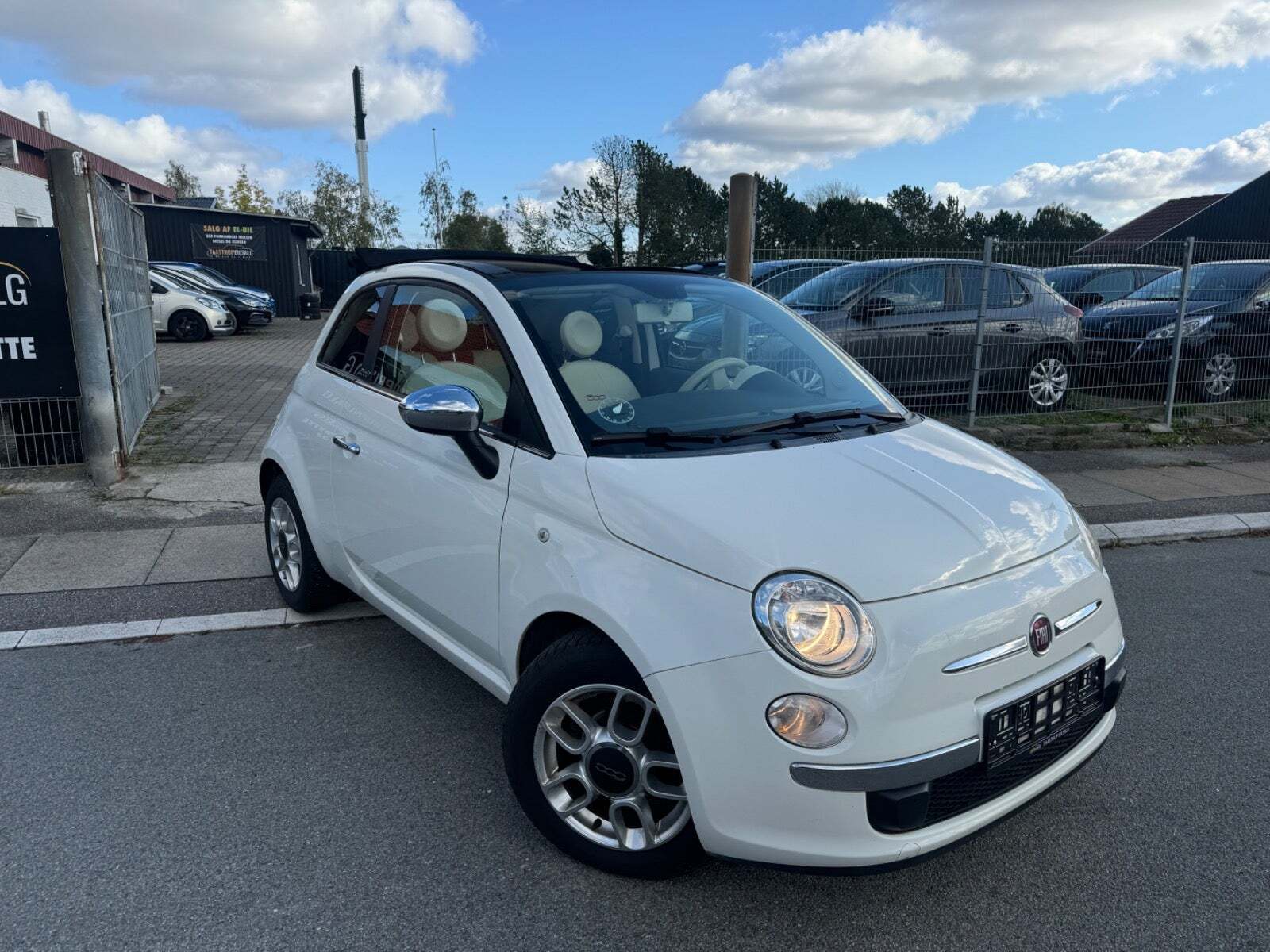 undefined Fiat 500 fra 2008 set udefra