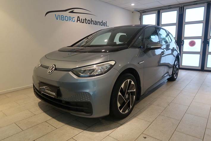 Blå VW ID.3 fra 2021