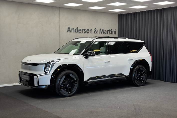 Hvid Kia EV9 fra 2024