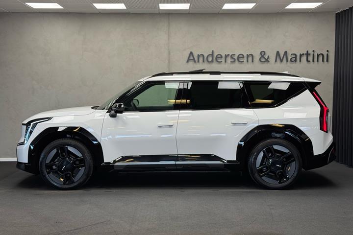 Hvid Kia EV9 fra 2024
