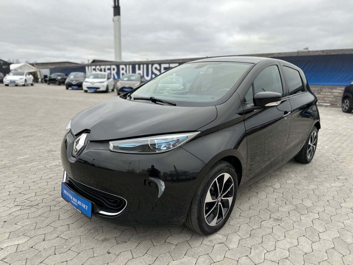Sort Renault Zoe fra 2020