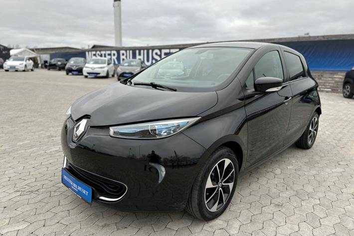 Sort Renault Zoe fra 2020