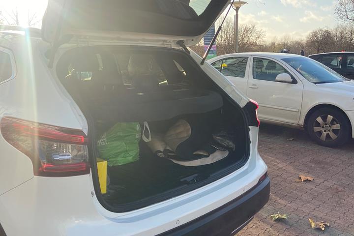 Hvid Nissan Qashqai fra 2019