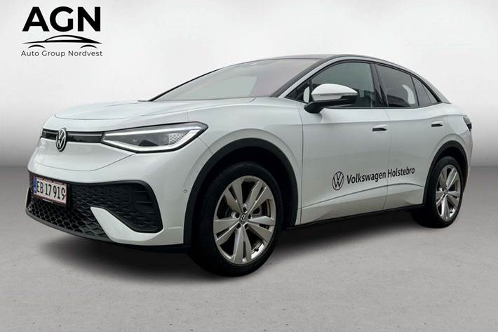 Hvid VW ID.5 fra 2024 set udefra