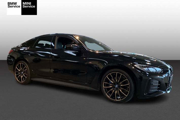 Sort BMW i4 fra 2024