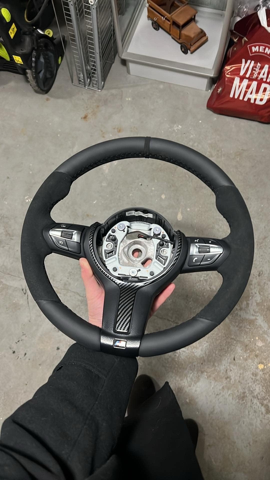 Sort BMW 1-Serie fra 2015