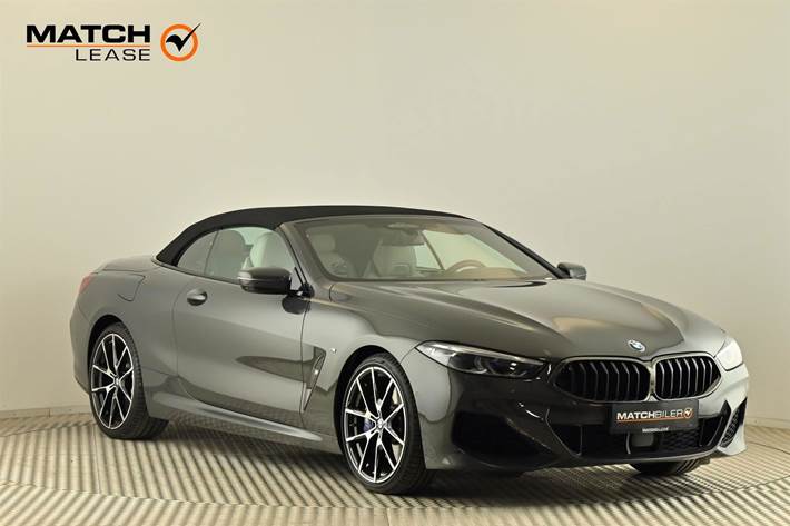 Grå BMW 840i fra 2019