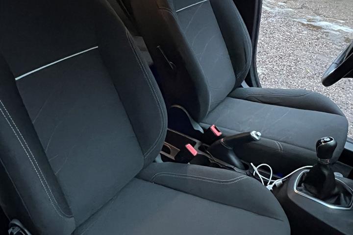 Sort Ford Fiesta fra 2015