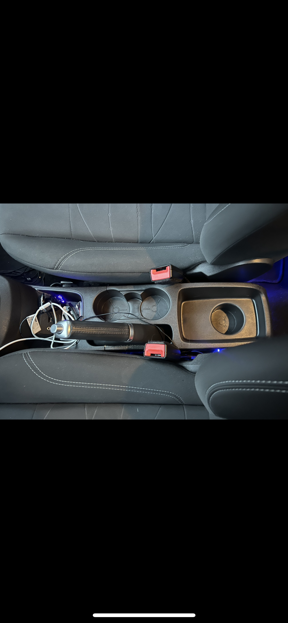 Sort Ford Fiesta fra 2015