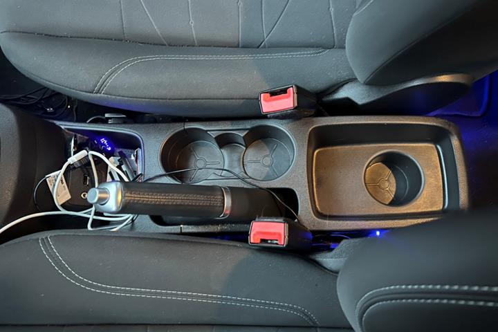 Sort Ford Fiesta fra 2015