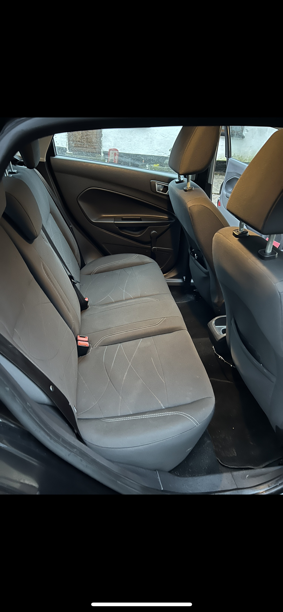 Sort Ford Fiesta fra 2015