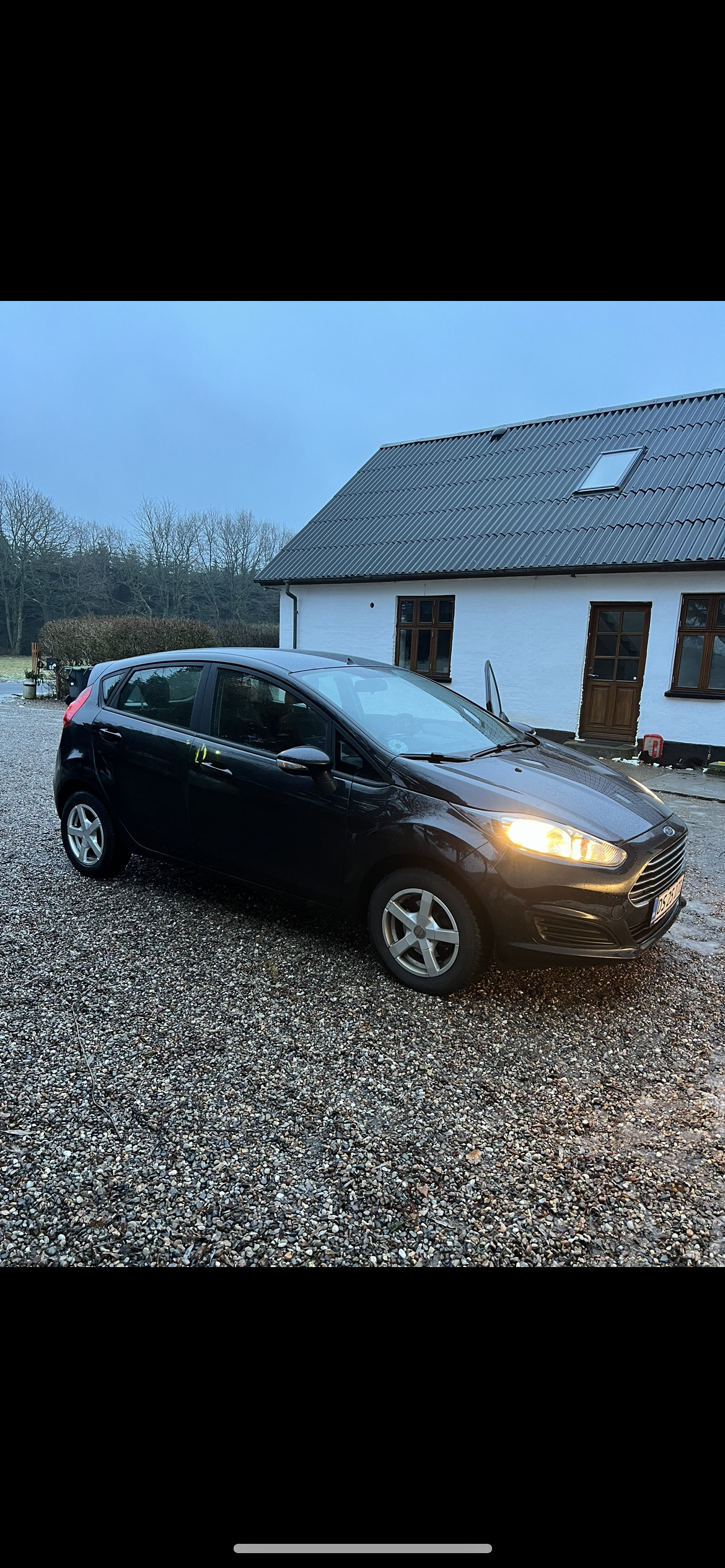 Sort Ford Fiesta fra 2015