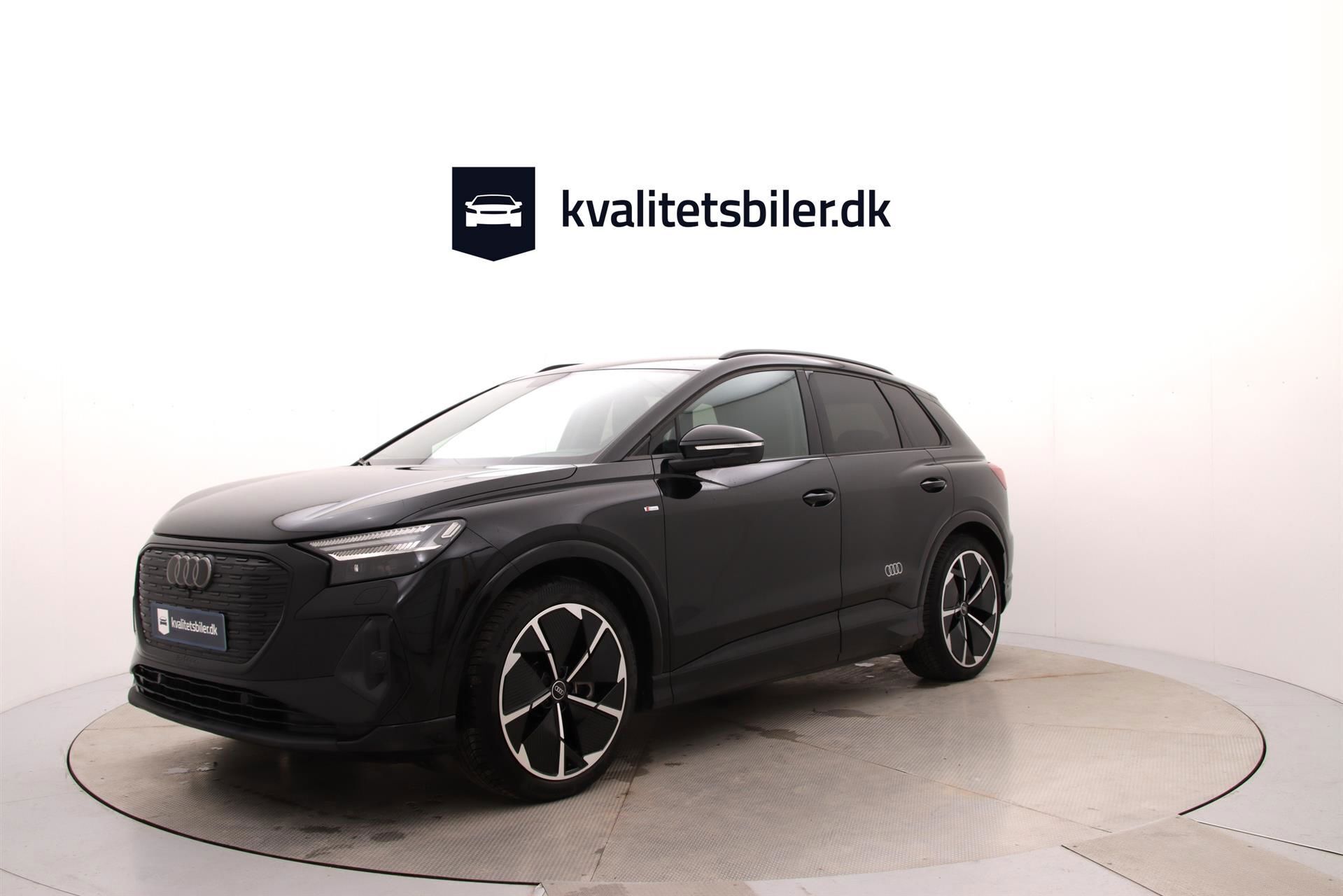 Guide til Audi Q4 Sportback 45 e-tron advanced (Årgang 09/2023 og frem)