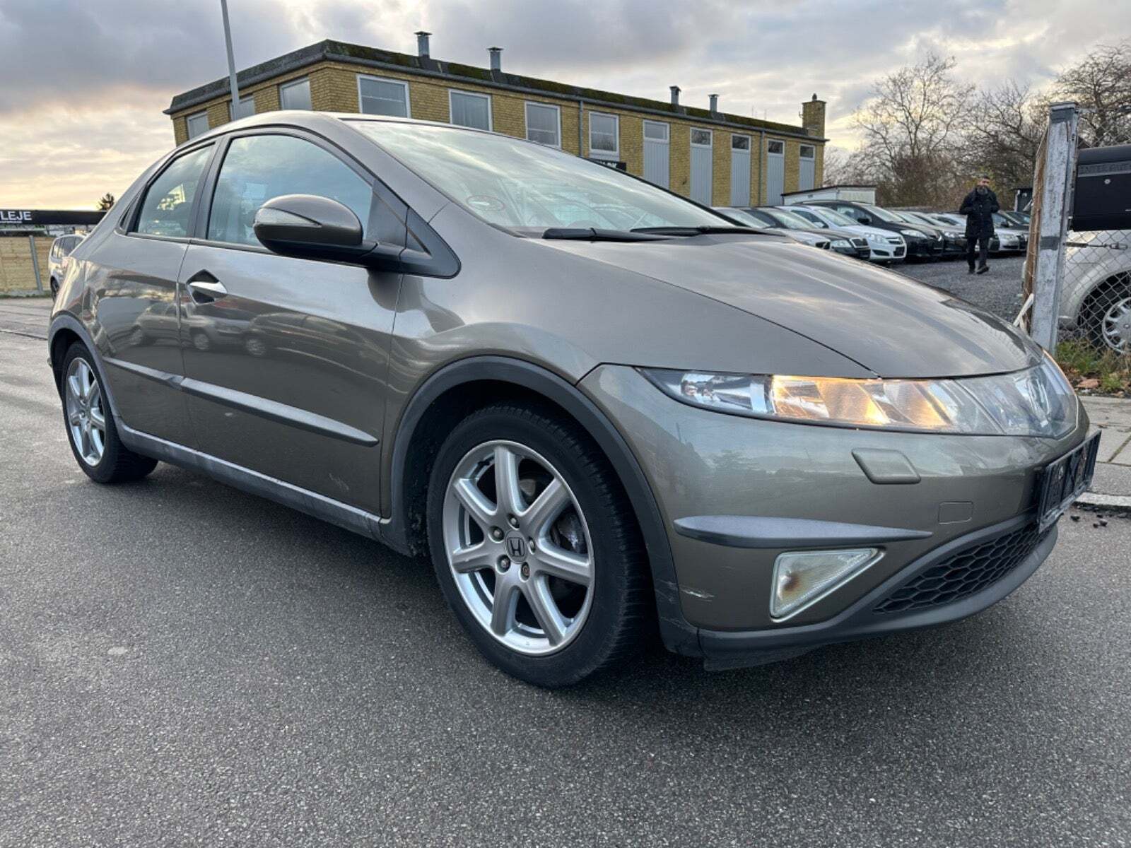 Sort Honda Civic fra 2006