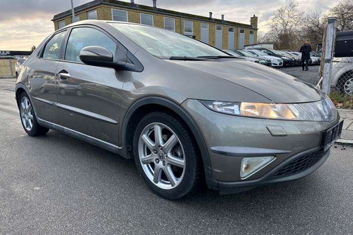 Sort Honda Civic fra 2006