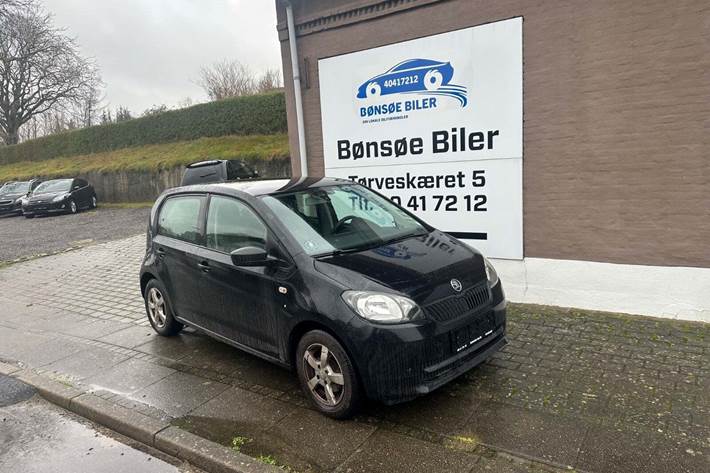 Sort Skoda Citigo fra 2013