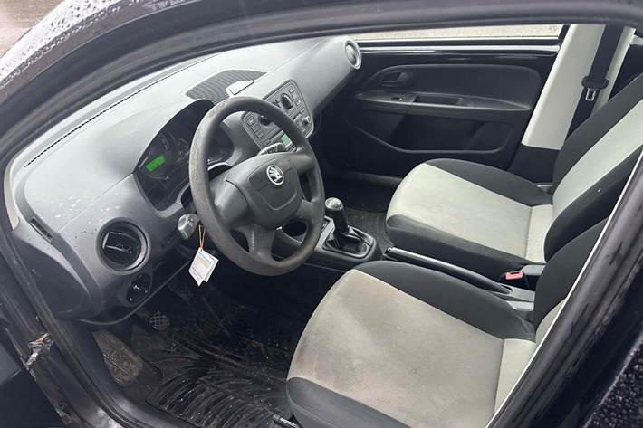 Sort Skoda Citigo fra 2013