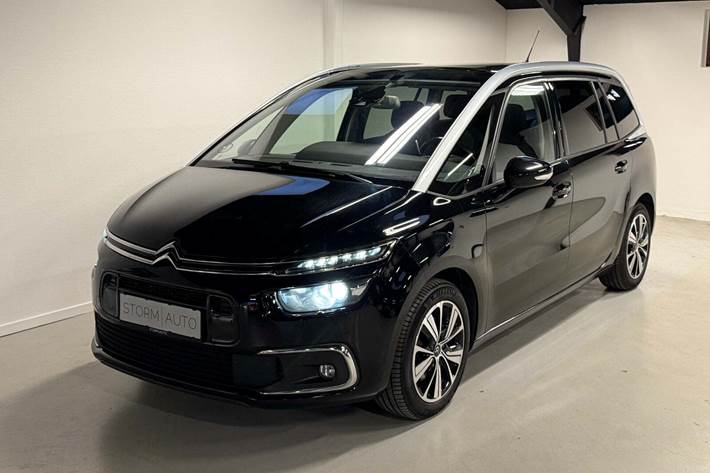 Sort Citroën Grand C4 Picasso fra 2018 set udefra