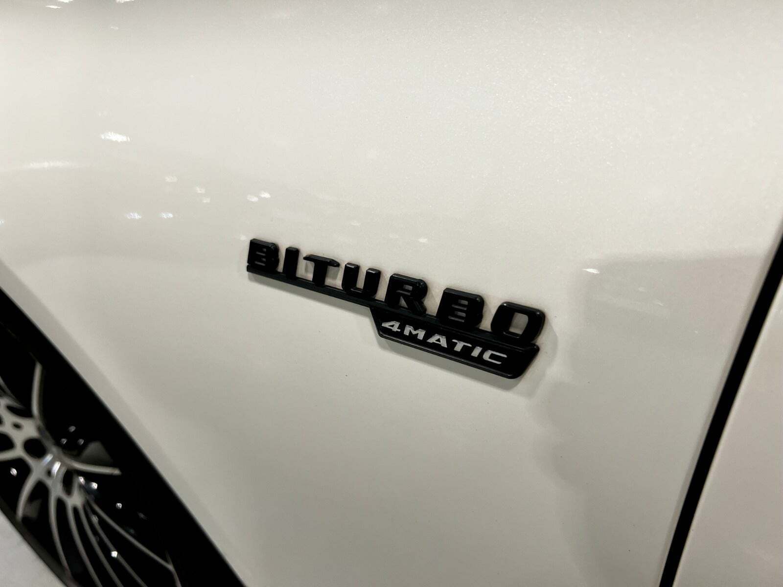 Hvid Mercedes E53 fra 2018