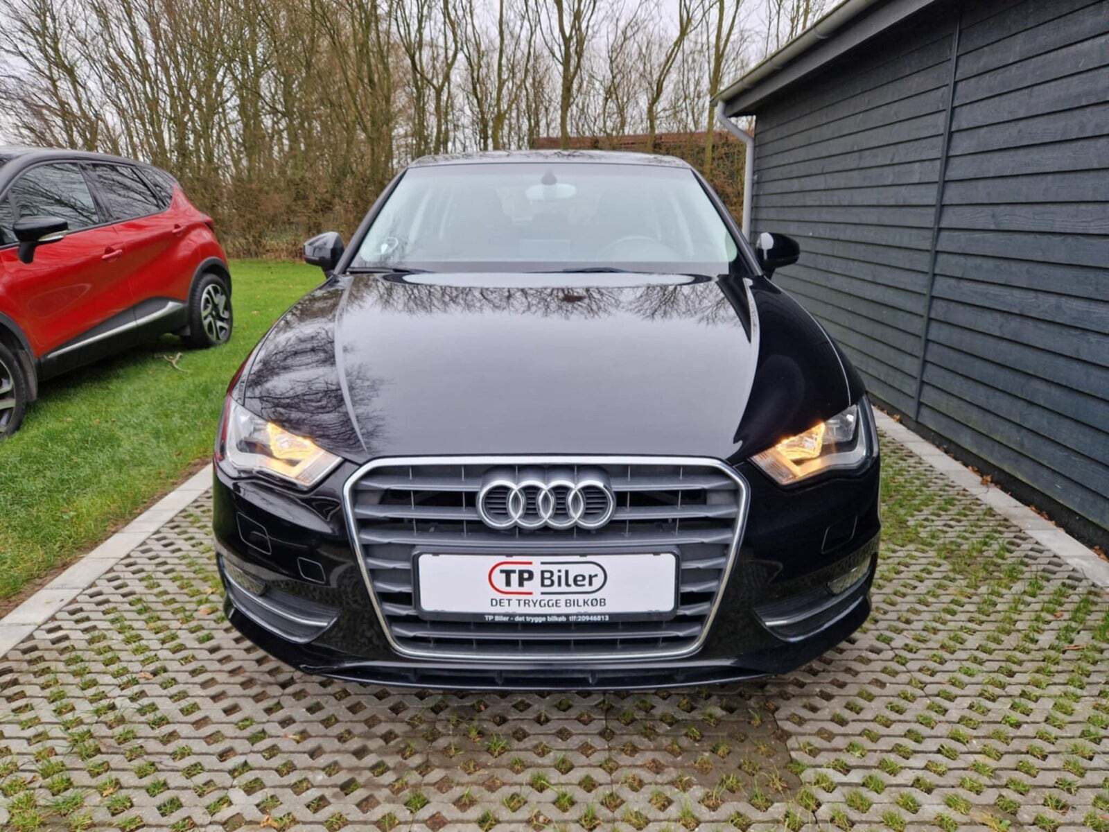 Sort Audi A3 fra 2014