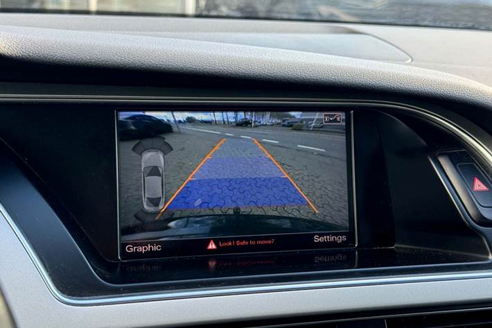 Blå Audi A5 fra 2016