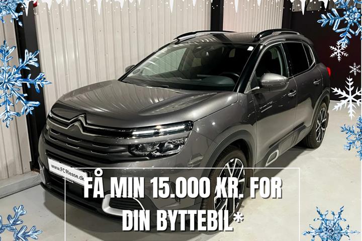 Grå Citroën C5 Aircross fra 2020 set udefra