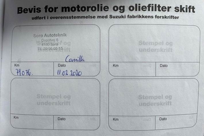 Sort Suzuki Alto fra 2010