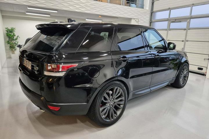 Sort Land Rover Range Rover sport fra 2016