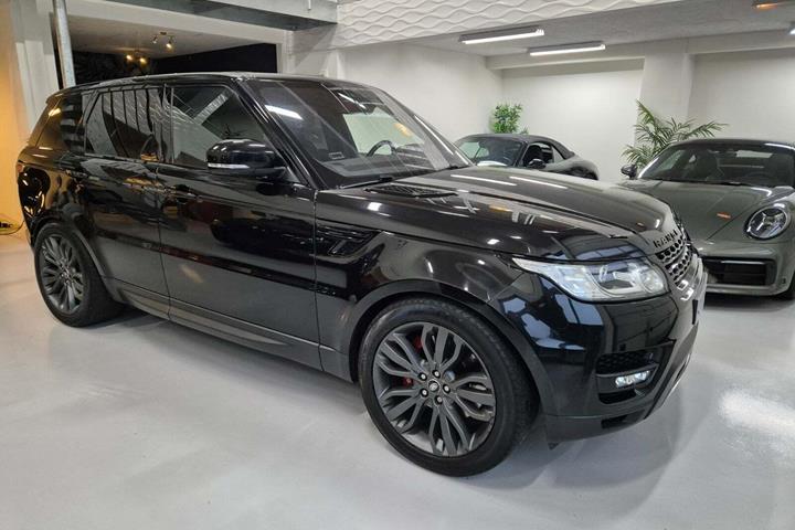 Sort Land Rover Range Rover sport fra 2016