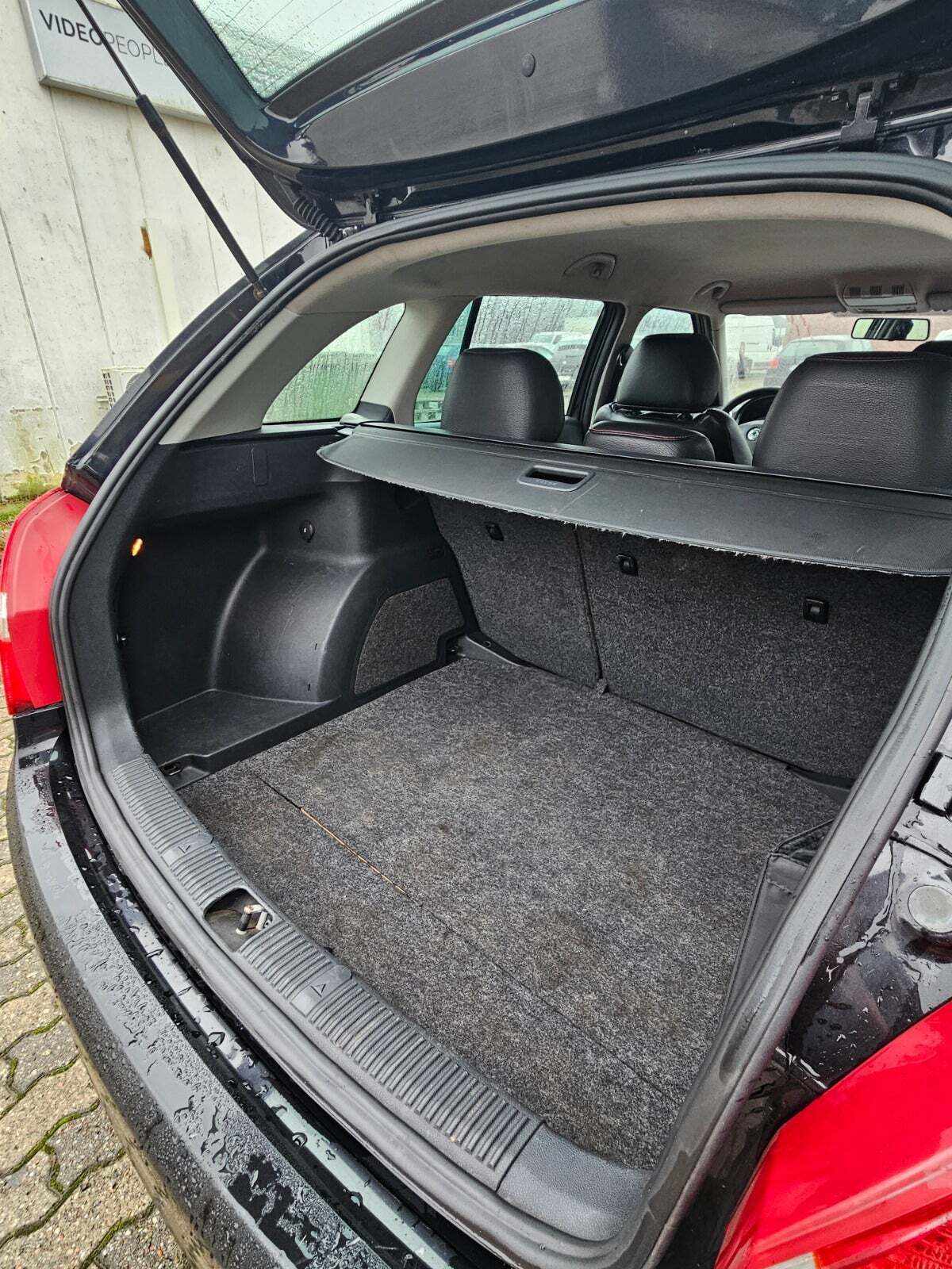 Sort Skoda Fabia fra 2008