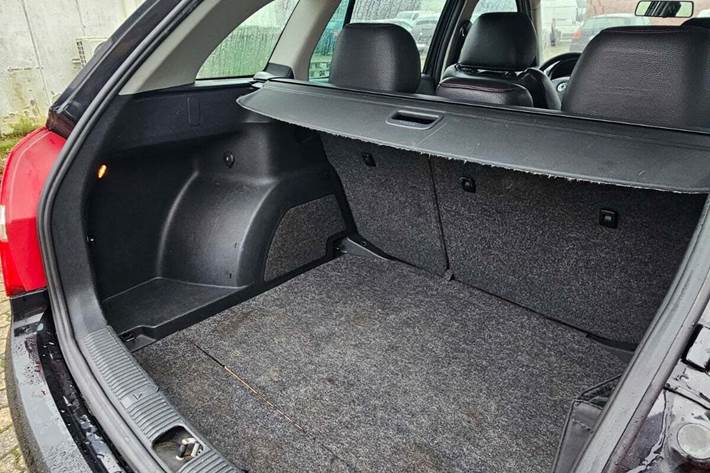 Sort Skoda Fabia fra 2008