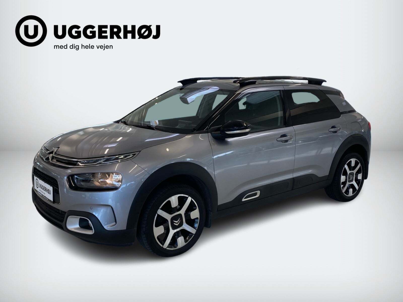 Blå Citroën C4 Cactus fra 2019 set udefra