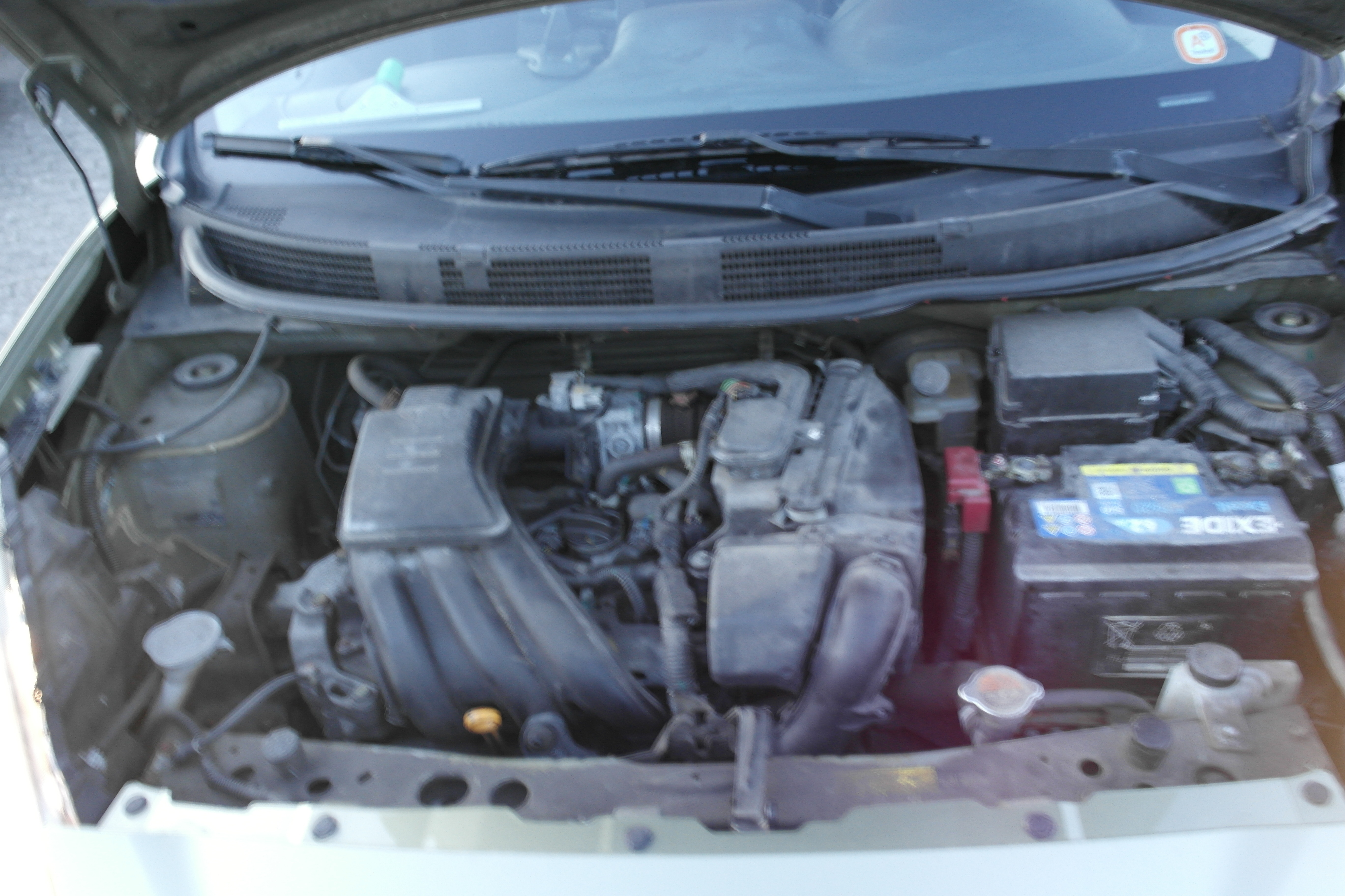 Grøn Nissan Micra fra 2015