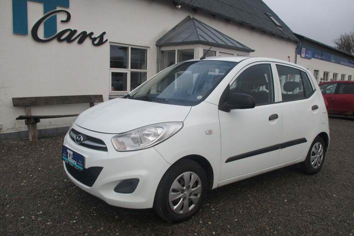 Hvid Hyundai i10 fra 2011