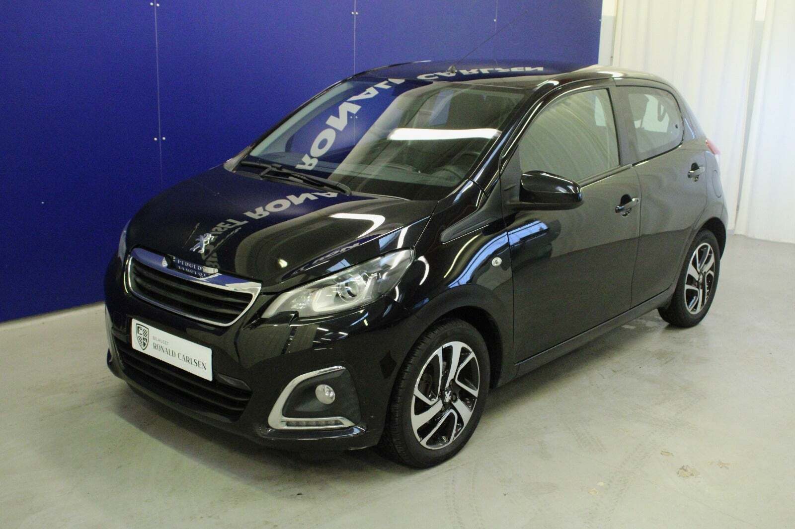 Sort Peugeot 108 fra 2016