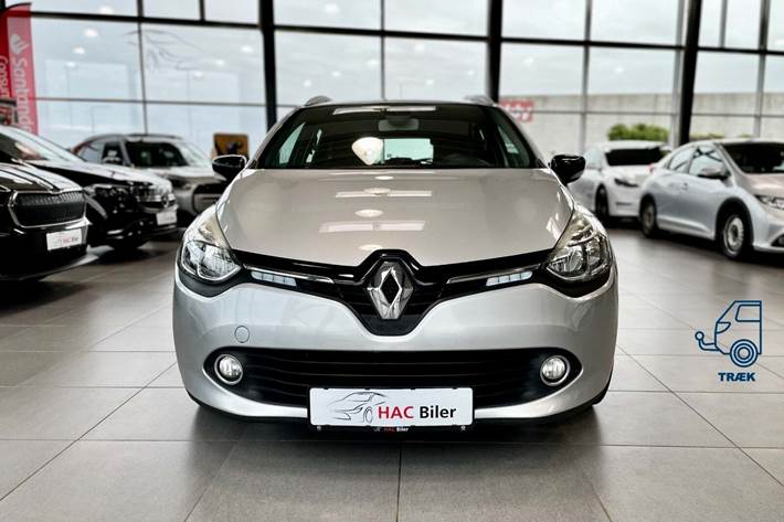 Sølv Renault Clio IV fra 2013