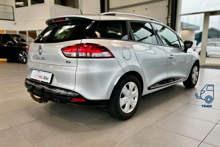 Sølv Renault Clio IV fra 2013