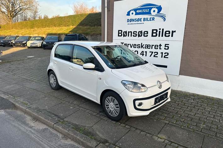 Hvid VW UP! fra 2013
